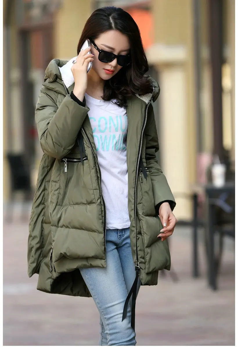 Manteau 3 Vers Parka Veste Capuche De D'hiver 4 Le 1 2018 Bas Manteaux Nouveau Coton Femmes Avec Gratuite Livraison 2 wqUCXx