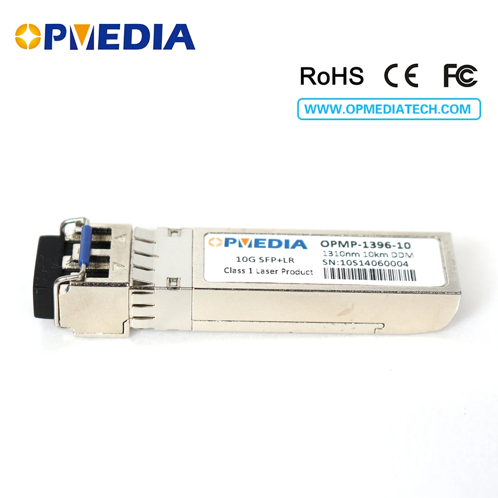 Compatible with Extrem 10GBASE-LR SFP+ transceiver,10G 1310nm 10KM SFP optical module with dual LC connector and DDM