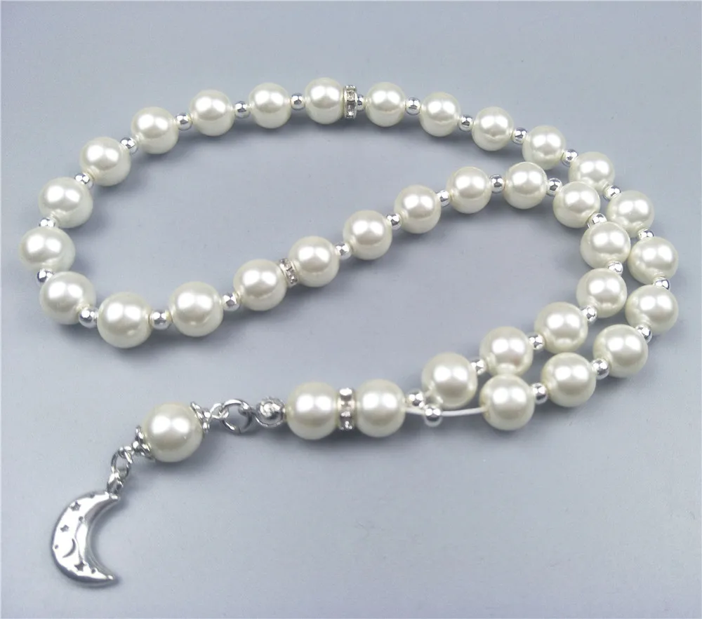 

Crystal Pearl Beads Tasbeeh Islamic Tesbih Allah Mesbaha Sibha Allah Muslim Prayer Beads Tesbih