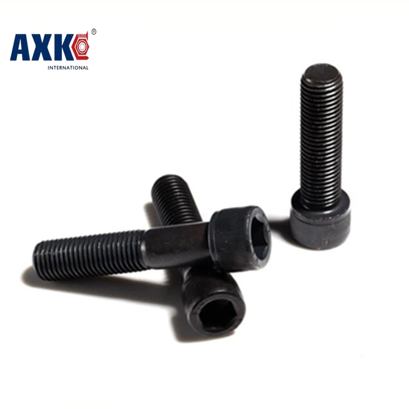 100pcs/lot Din912 M4x8 Grade12.9 Alloy Steel Hex Socket Head Cap Screw