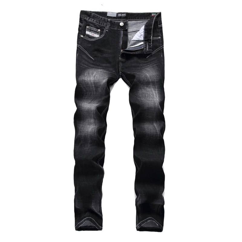 Free Shipping High Quality Fashion Brand Dsel Designer Biker Jeans Men Straight Zippers Slim Skinny Ripped