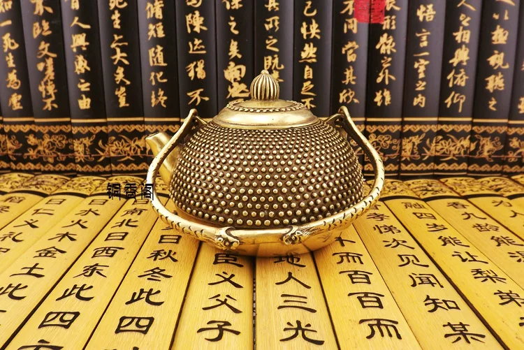 

Pure copper pot copper pot copper crafts decoration crafts copper Bronze art
