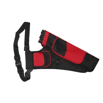 

Mounchain hunting bag 3-Tubes Quiver Waist Hanged Arrow Archery Carry Bag with Pockets Outdoor Archery Accessories