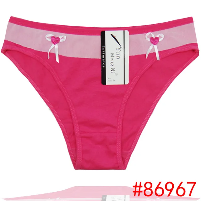 2015 New spandex cotton panties cute lady brief sexy Underpants lady