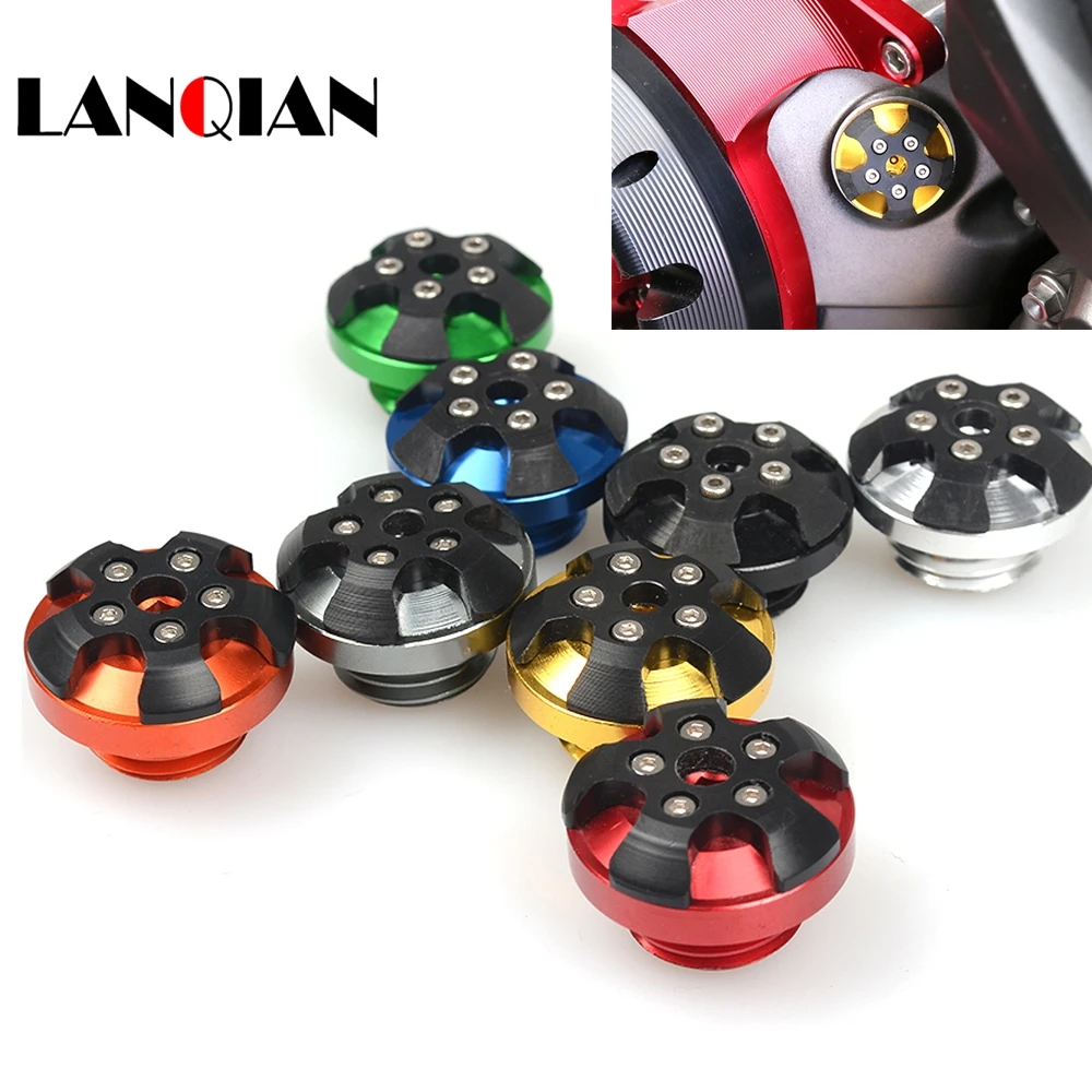 

FOR yamaha XV 950 R ABS/Racer YBR 125 R15 R25 R125 Motorcycle m20*2.5 magnetic engine oil filler Bike Engine Oil Cap cover