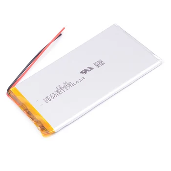 

315586 3.7V 2050mAh Polymer Li-ion Rechargeable Battery For E-book 355585 power bank psp DVR GPS PDA 305585 phone