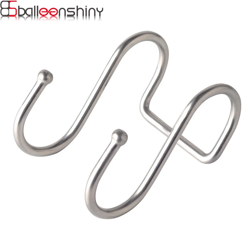 BalleenShiny حامل زجاجات نبيذ ثنائي من الفولاذ المقاوم للصدأ S شكل تخزين هوك للحمام المطبخ جدار و الباب المنظم اكسسوارات BalleenShiny حامل زجاجات نبيذ ثنائي من الفولاذ المقاوم للصدأ S شكل تخزين هوك للحمام المطبخ جدار و الباب المنظم اكسسوارات