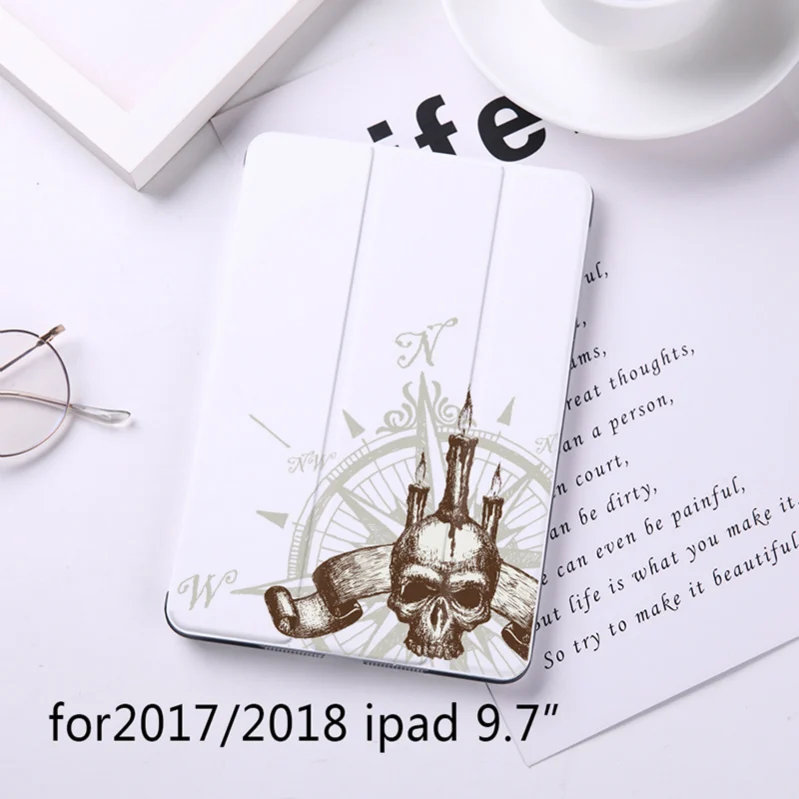 Роскошный Магнитный чехол-книжка с сердечком и фруктами для Apple iPad 9," чехол для iPad 9,7" из искусственной кожи складной чехол-книжка для планшета - Цвет: B200121-WIP