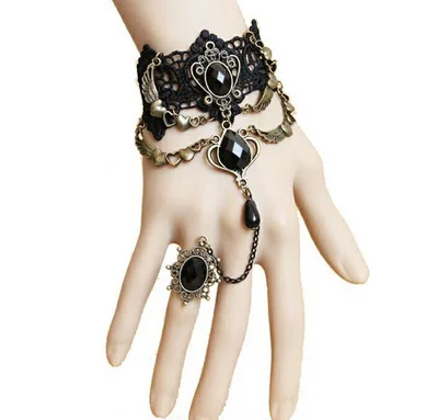 

LONSY Bracelet Femme 2019 Wing Angel Of Love Lace Bracelet Women B5137