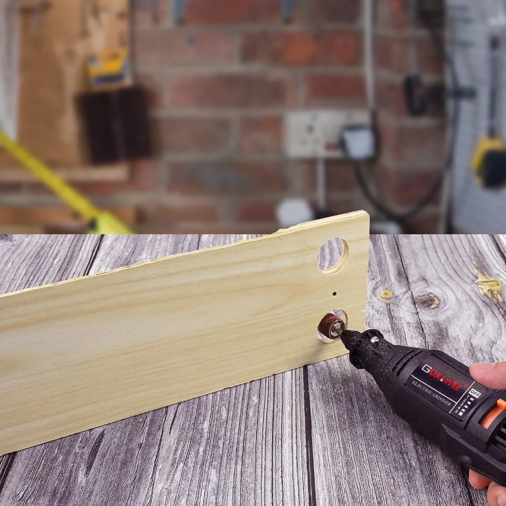 GOXAWEE 220V Electric Mini Drill Variable Speed