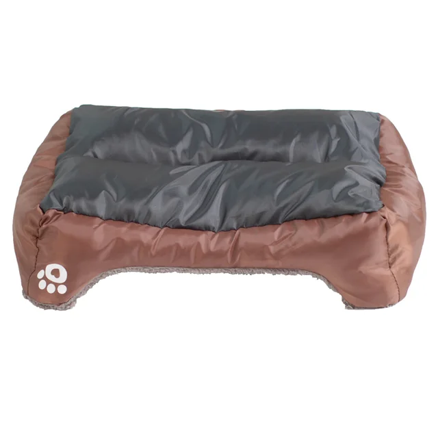 S-3XL 9 Colors Paw Pet Sofa Dog Beds Waterproof Bottom Soft Fleece Warm Cat Bed House Petshop Dropshipping cama perro 4