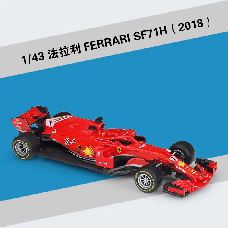 1/43 F1 формула красный бык гоночные машины игрушка литой Металл Модель автомобиля игрушки для детей дети взрослые - Цвет: 10