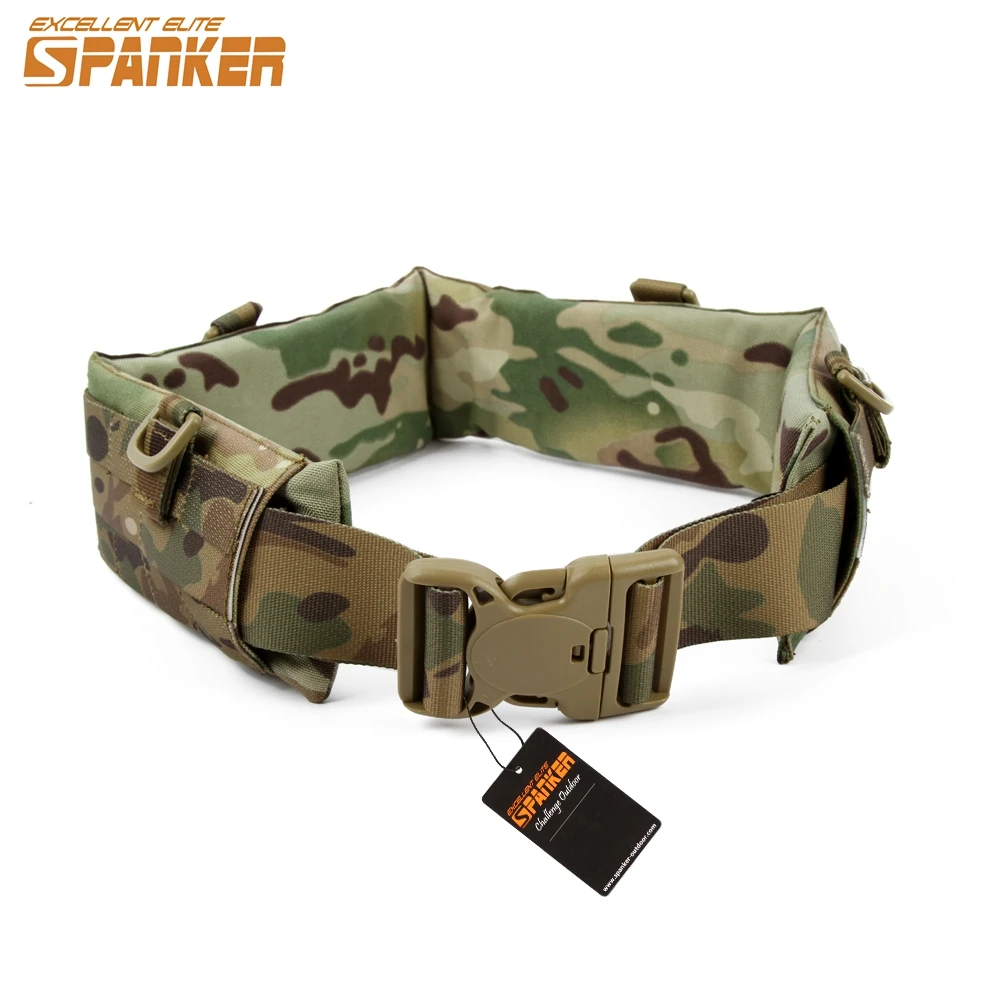 Element Airsoft Military Gear Waist Belt Molle Padded Patrol Belts