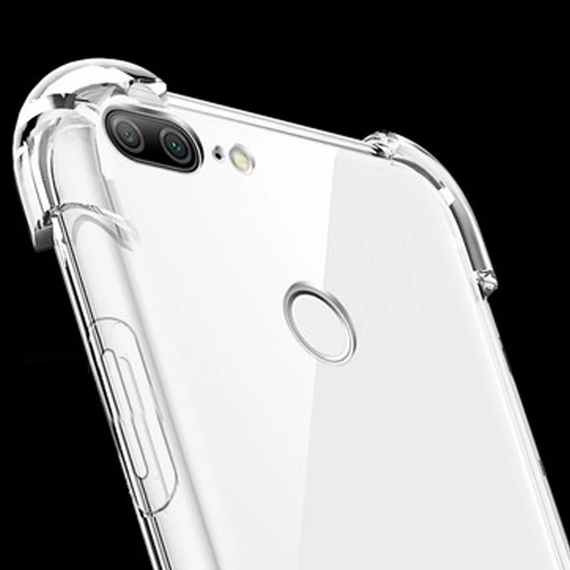 YUETUO ударопрочный прозрачный ТПУ чехол для телефона huawei honor 9 lite силиконовые