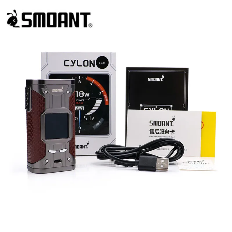 Оригинальная электронная сигарета TC Mod Smoant cylon 218w коробка мод 218 с 1 3 дюймовым