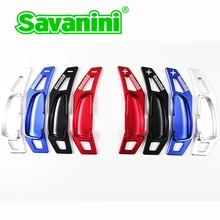 Savanini алюминиевое рулевое колесо сдвиг Paddle Shifter расширение для бензамид A45 cl45 C63 S63 GLA45 2009- авто Стайлинг