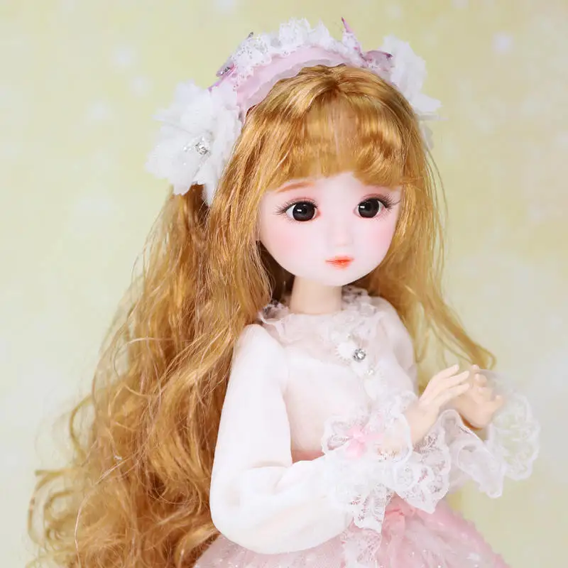 1/4 BJD Blyth кукла молочная королева Девичья серия для механических соединений тело девушки ледяной, SD - Цвет: Bella1