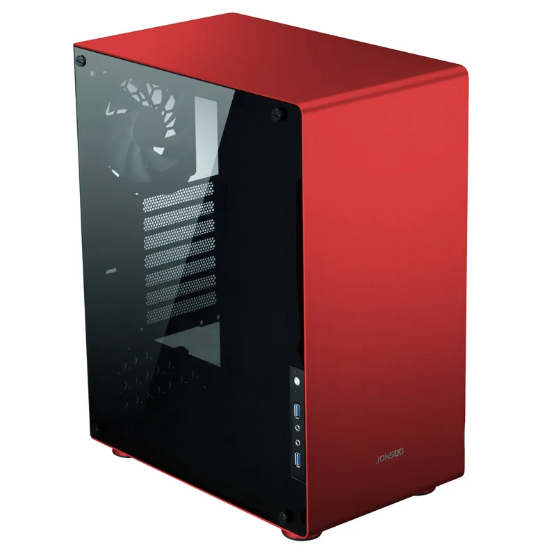 Шасси JONSBO U4 ATX (поддерживает материнскую плату ATX/башенный радиатор/полностью