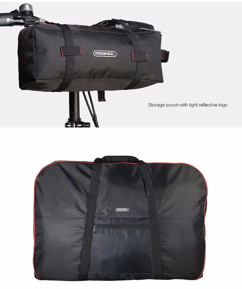 Sale ROSWHEEL Bicycle Storage Bag 14-20 Inch Folding Bike Loading 420D Pannier Shoulder Hand Carry Luggage Handlebar Seatpost Mount 4 Sale ROSWHEEL Bicycle Storage Bag 14-20 Inch Folding Bike Loading 420D Pannier Shoulder Hand Carry Luggage Handlebar Seatpost Mount 4