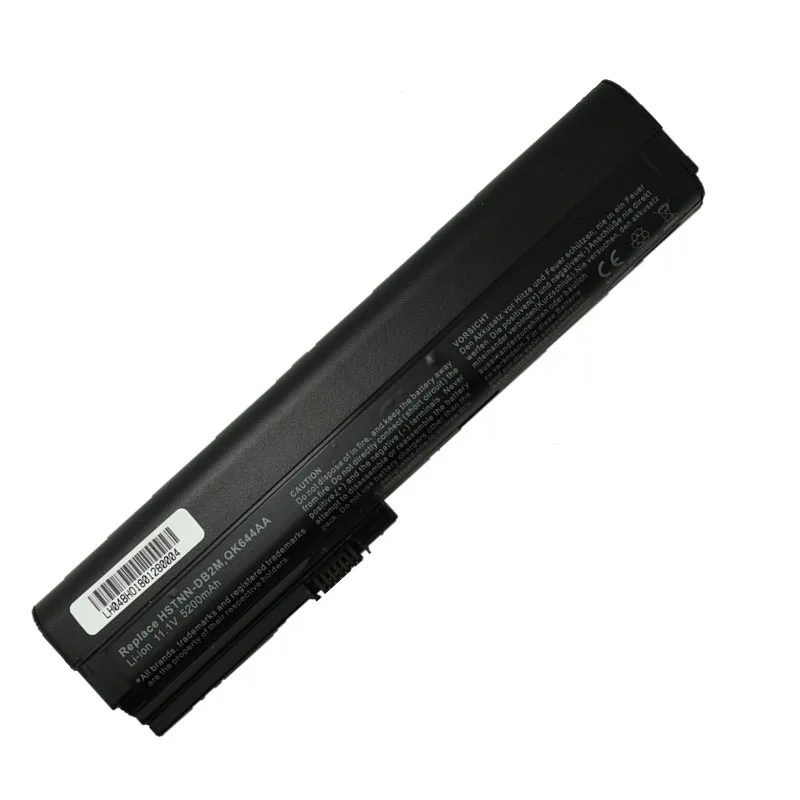 

5200mAh for HP Laptop battery EliteBook 2560p 2570p SX09 SX06XL SX06 QK645AA HSTNN I92 UB2K QK644AA DB2L DB2M