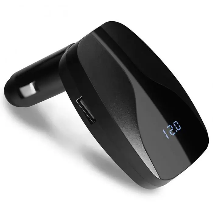 Автомобильный воздухоочиститель автомобиля, работающий через USB Quick Зарядное устройство цифровой дисплей пыль дым PM2.5 жидкость для снятия NJ88