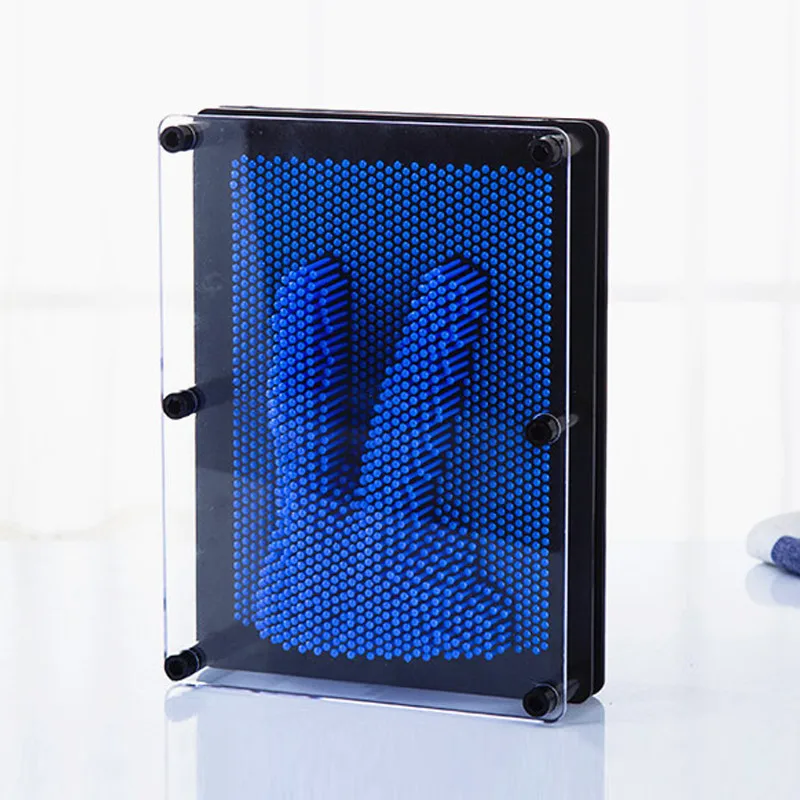 Billige 3D Klon Form Pin Kunst Spielzeug Skulptur Kreative Veränderbar Pinscreen Nadel Form für Kinder Erwachsene M09