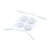 10 Pairs TENS Electrodes Pads Size Diameter 2.5cm With Plug Hole 2.0mm For TENS/EMS Machines 4