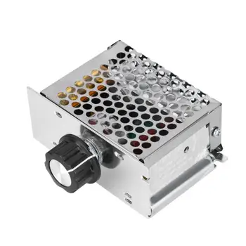 

LED Display AC 220V 4000W SCR Voltage Regulator Control light Dimming Dimmers Thermostat motor controller Temperature