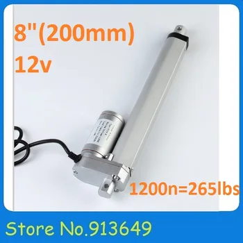 

Small 200mm/ 1200N=120KG Electric 12vdc linear tubular actuator motor,windows chair motor-1PC