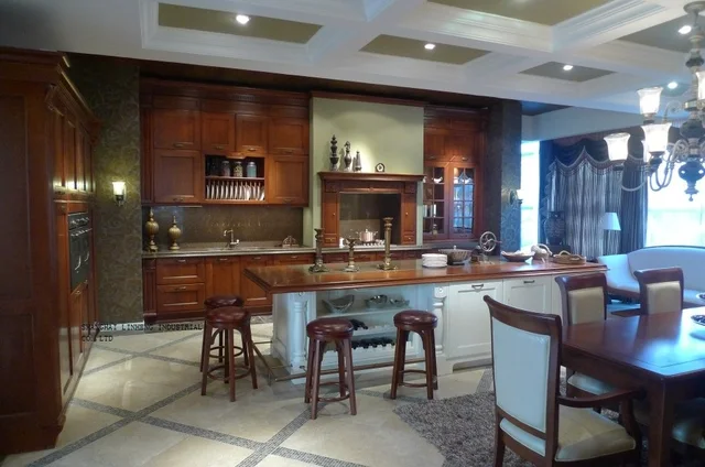 Special Price classical all wood kitchen cabinets(LH-SW069) Special Price classical all wood kitchen cabinets(LH-SW069)