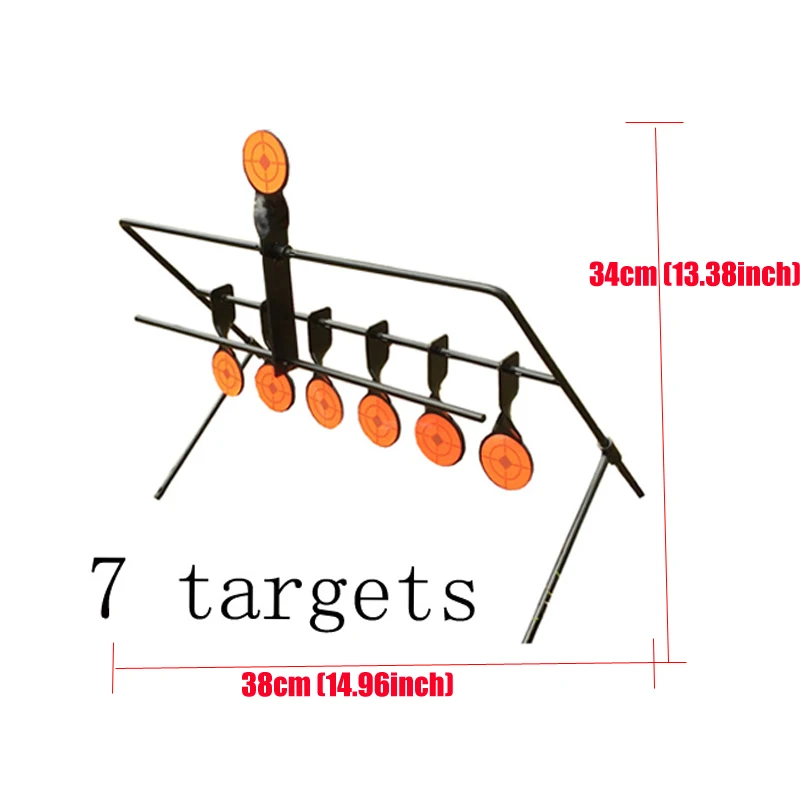 Outdoor Shooting 5/7/9 Lens Target Ring Target Pistol Cloth Gun Air Gun Paintball AirSoft BB Lead Shot Target Application Target