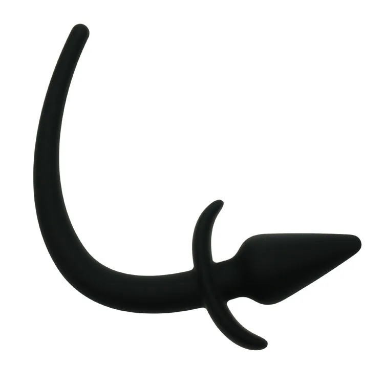 FFFSEX Длинный Собачий хвост Анальная пробка силиконовая анальные секс игрушки