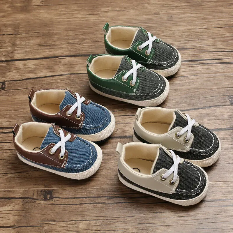 2019 Newest Style Newborn Toddler Baby Boy Girl Soft Sole Crib Shoes Casual Sneaker Sport Shoes 0-18Months