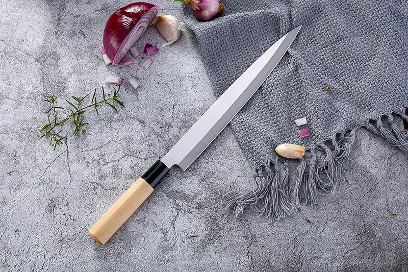 kitchen knife Suit 4 pieces Sand light Japanese Knives AUS-8 Steel sharp blade wood handle High Carbon High Meat Santoku knife kitchen knife Suit 4 pieces Sand light Japanese Knives AUS-8 Steel sharp blade wood handle High Carbon High Meat Santoku knife