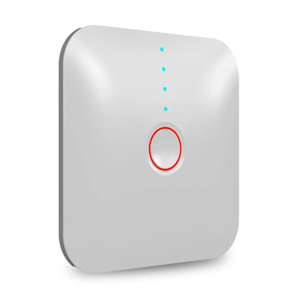 Secustone más barato inteligente 2,4G Wifi sistema de alarma de seguridad para el hogar Sensor de puerta PIR Detector de movimiento Keyfobs 433 MHZ