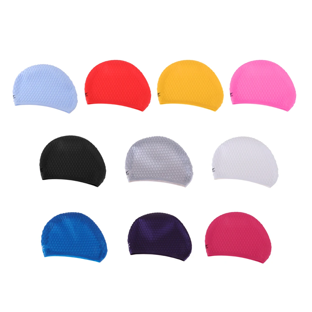 Snug Swimming Cap/Comfortable Ear Wrap Swim Caps/Waterproof Hair Protect Hat Unisex for Pool Swimming and Various Water Sports
