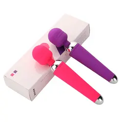 Мощный устные клитор для Для женщин USB зарядка AV волшебная палочка, Вибратор массажер для взрослых секс-игрушки для женщин мастурбатор