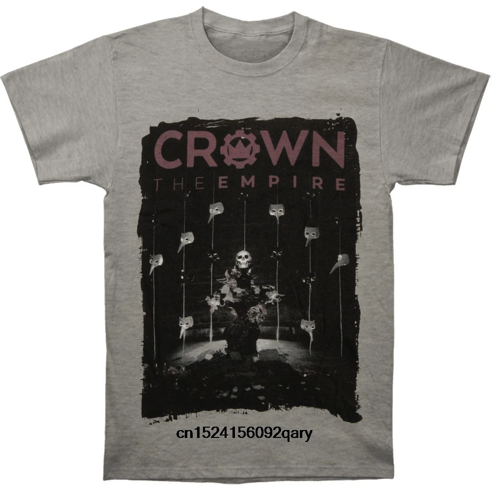 

Men Funny T Shirt Women Cool tshirt Crown The Empire Masks T-shirt
