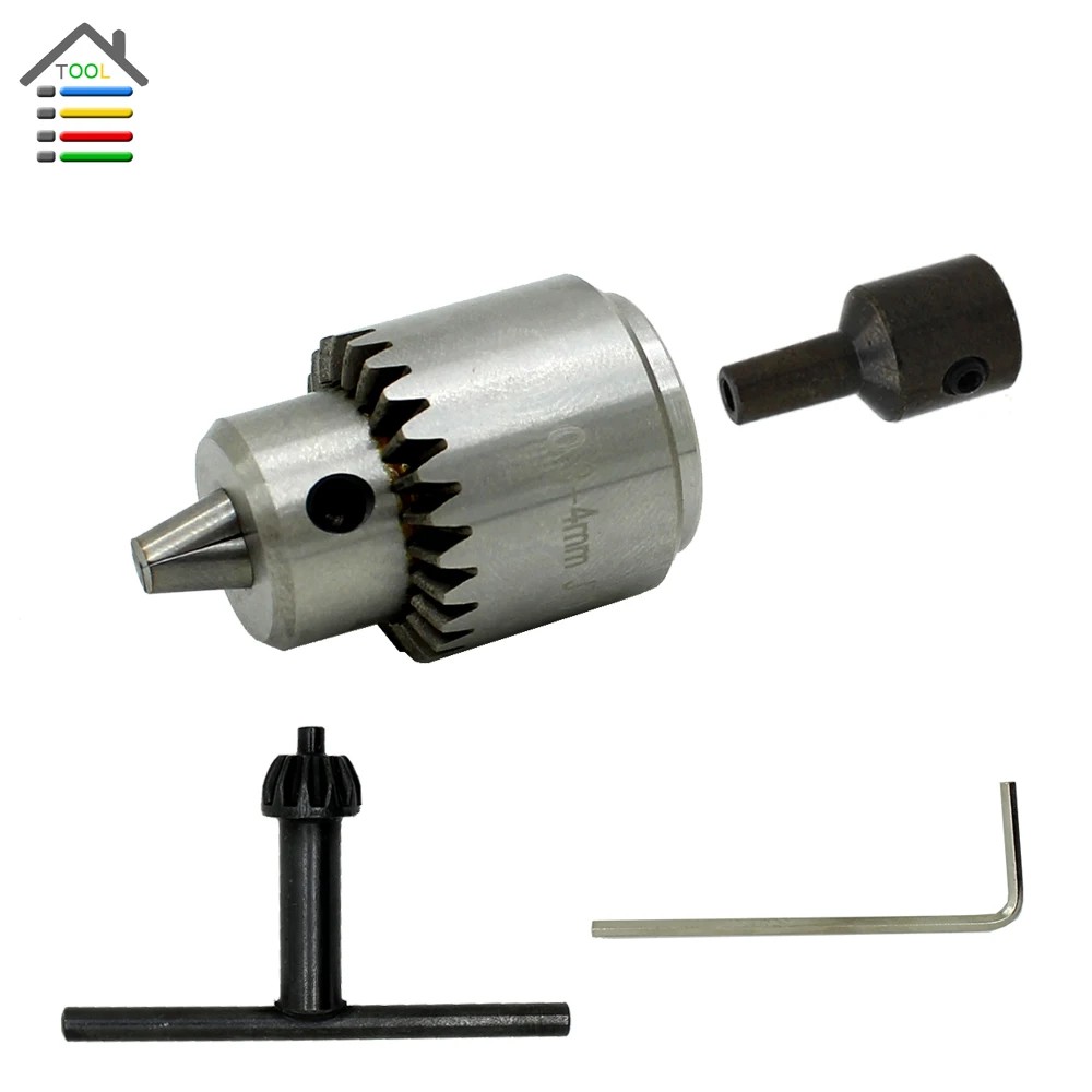 AUTOTOOLHOME Drill Chucks Cap 0.3 4mm JTO Mount Taper fit Lathe PCB