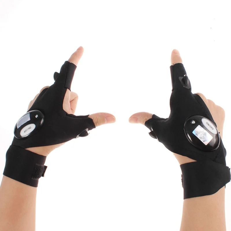 

LED flashlight waterproof night fishing gloves+ LED Light Rescue Tools for Kia Hyundai ix35 iX45 iX25 i20 i30 Sonata
