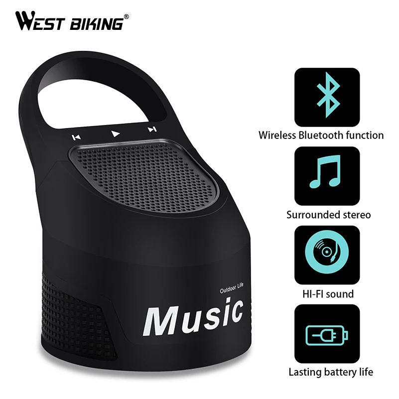 Велосипедная Bluetooth бутылка WEST BIKING 750 мл с MP3 плеером|Велосипедная для воды| |