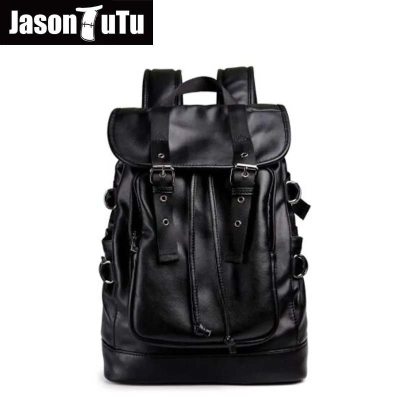 

Teenager schoolbag backpack 14-inch Waterproof laptop backpacks Wear-resistant Black travel backpack men Large capacity B609