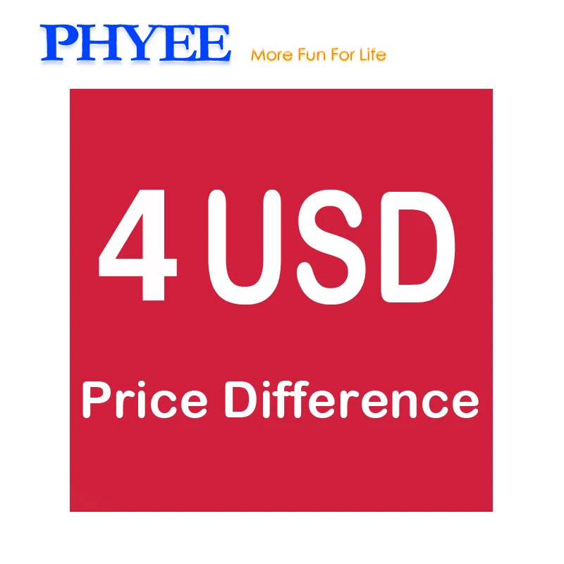 

PHYEE 4 USD Price Difference