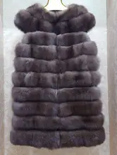 New Really Fox Fur Coat Natural Fur Clothing Along The Fox Jacket Fur Coat Woman’s Real Fur