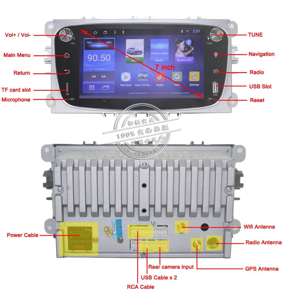 Clearance HACTIVOL 8Core 2G RAM 32G Car radio for Ford Focus 2 S-Max 2007 2008 2009 2010 2011 Android 8.1 car dvd player with gps navi 31 Clearance HACTIVOL 8Core 2G RAM 32G Car radio for Ford Focus 2 S-Max 2007 2008 2009 2010 2011 Android 8.1 car dvd player with gps navi 31