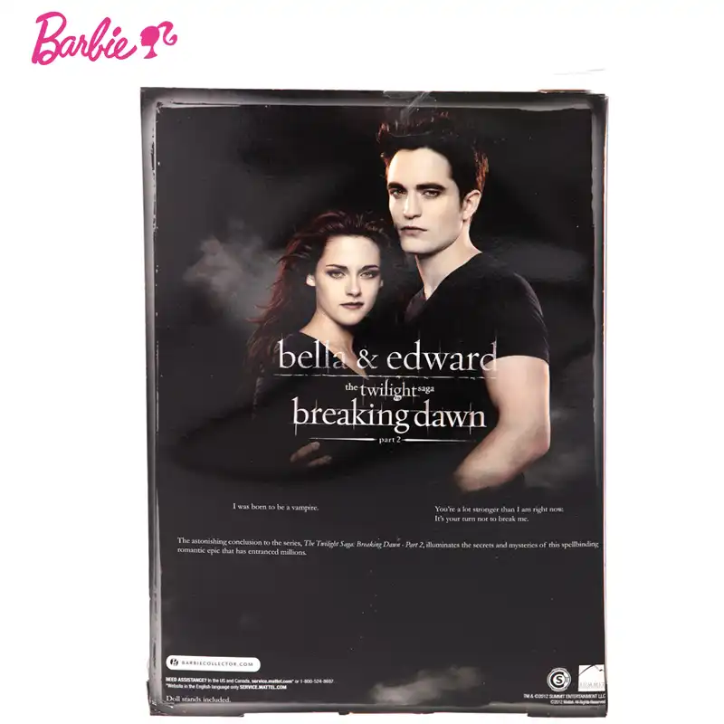 bella and edward barbie dolls