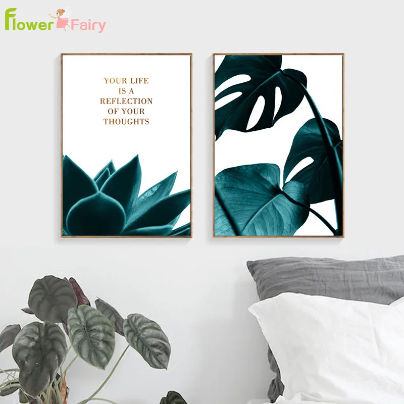 Wall Pictures Wall Art Canvas Painting scenery Pineapple Wall Painting Banana Leaf Canvas Art Print Posters And Prints Unframed