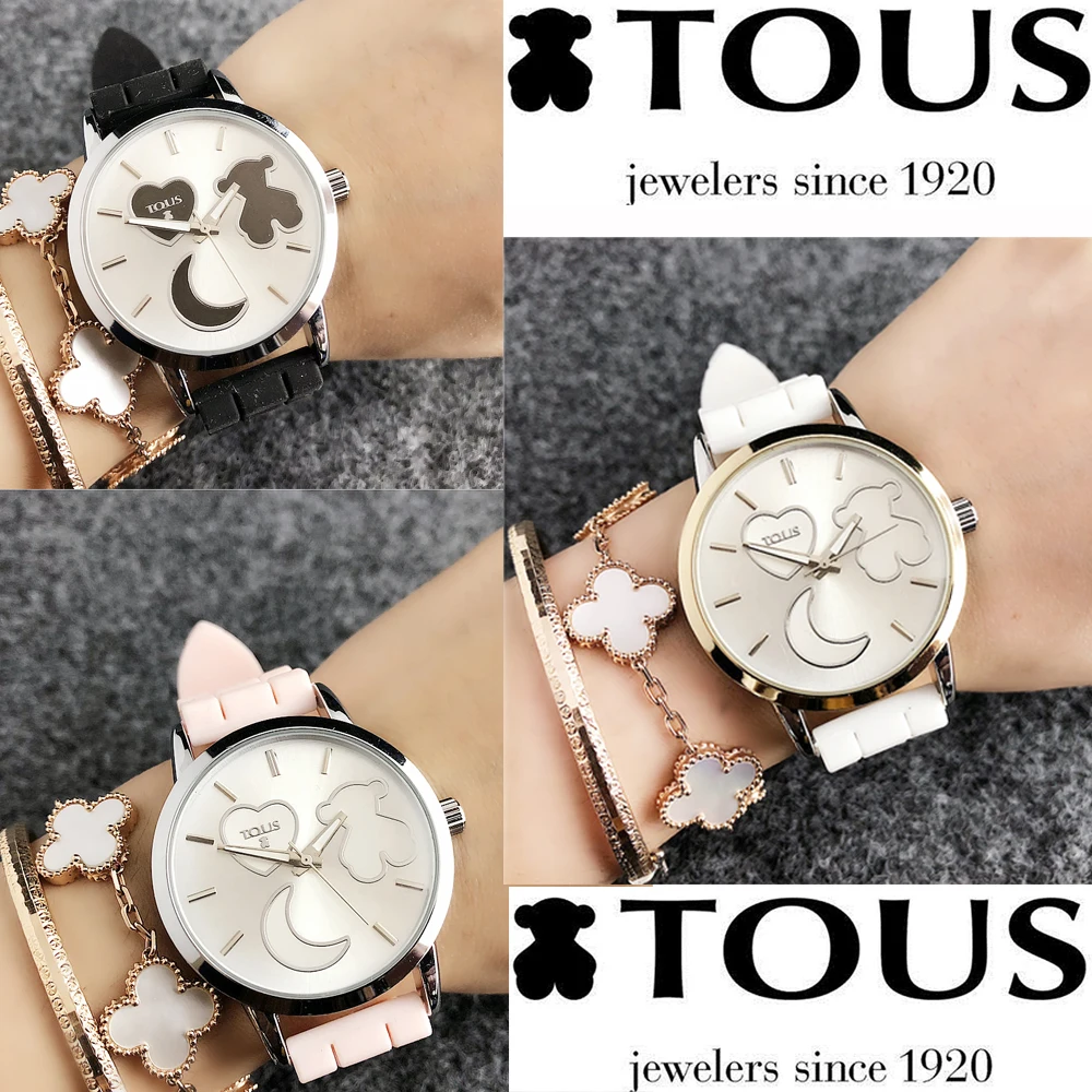 

2019 TOUS pulsera Fashion Lady Watches Luxury Swan Pendant Wristwatches Women Quartz Relogio Clock tous mujer tous watch reloj