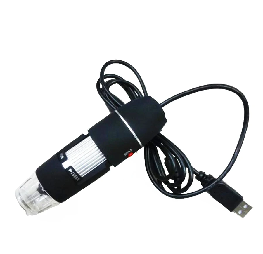 Цифровой микроскоп 1000X HD USB электронный камера видео лупа + калибровочная линейка