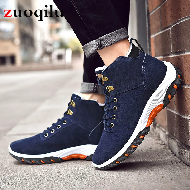 

winter shoes men snow boots footwear male winter boots men sneakers high top shoes men martin boots casual men shoes botas